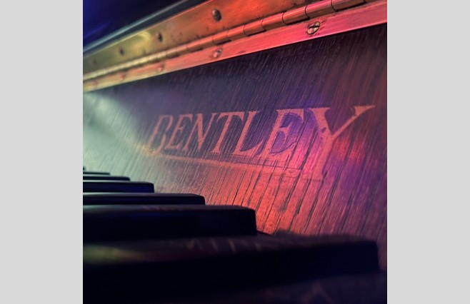 Bentley Dark Satin Oak 108 Upright Piano, Used - All Inclusive Premium Package (SN:150772) - Image 7